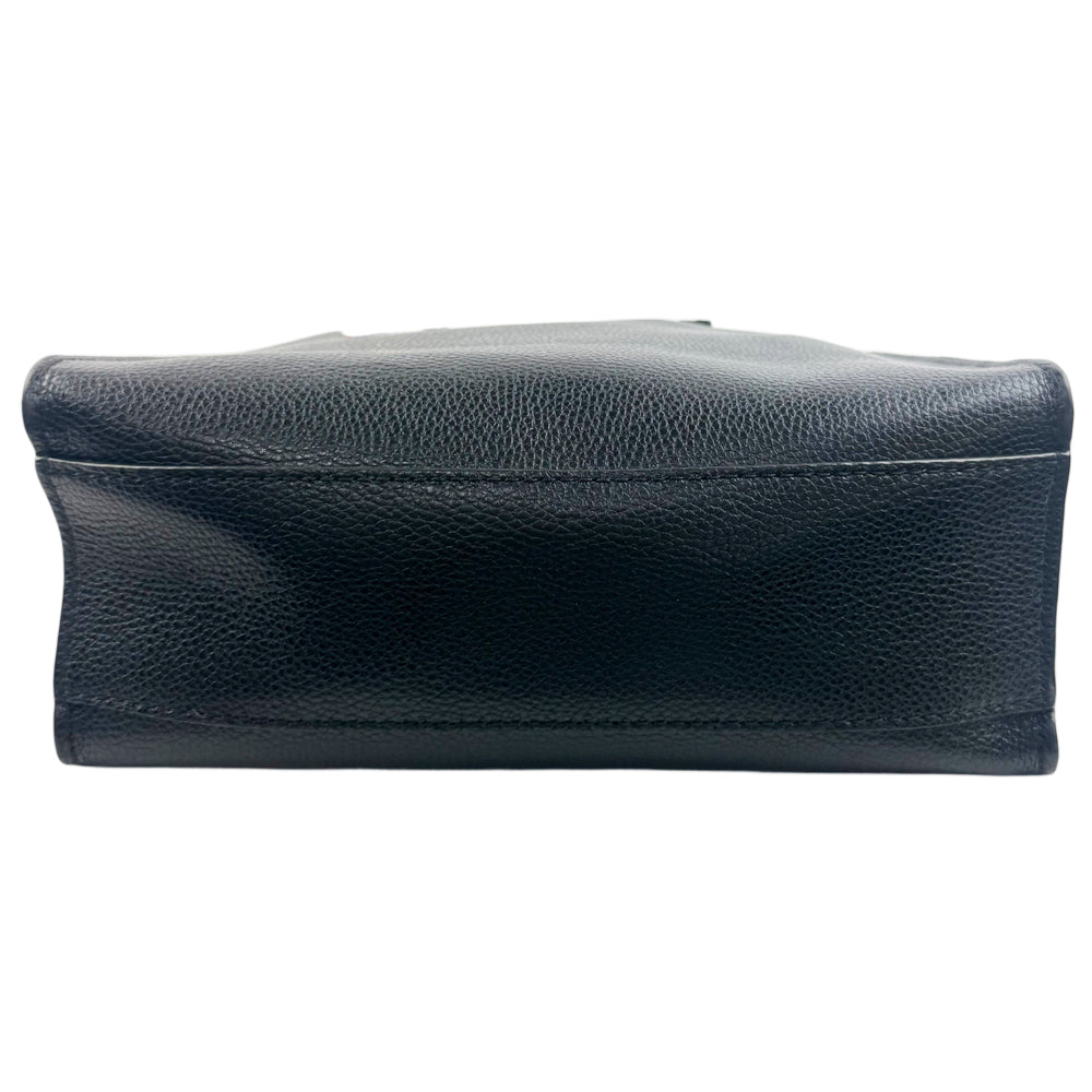 MARC JACOBS The Grind Mini Black Tote Bag LHQ1103