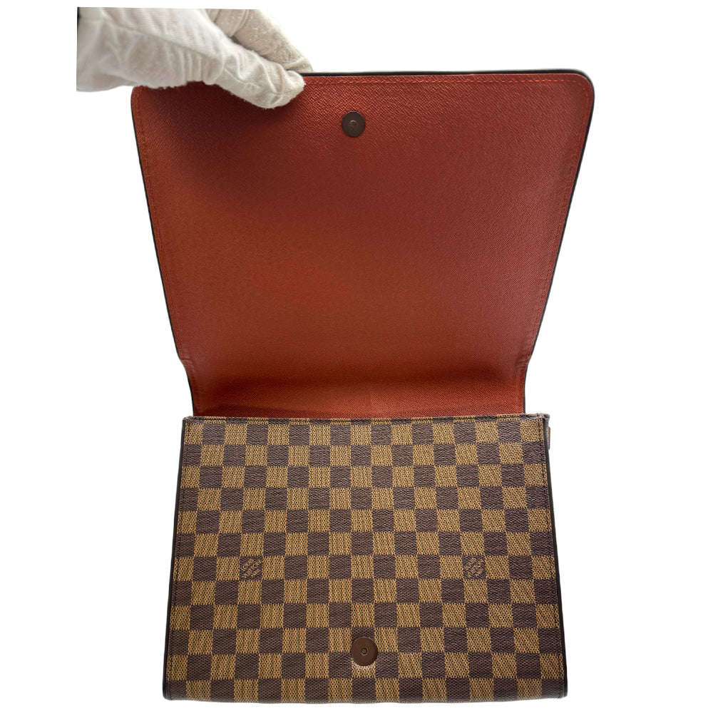 LOUIS VUITTON Tribeca Damier Ebene Shoulder Bag LHQ1111