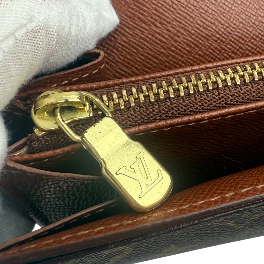 LOUIS VUITTON Sarah Monogram Long Purse Wallet LHQ1116