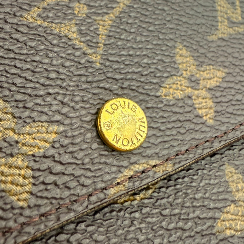 LOUIS VUITTON Sarah Monogram Long Purse Wallet LHQ1116