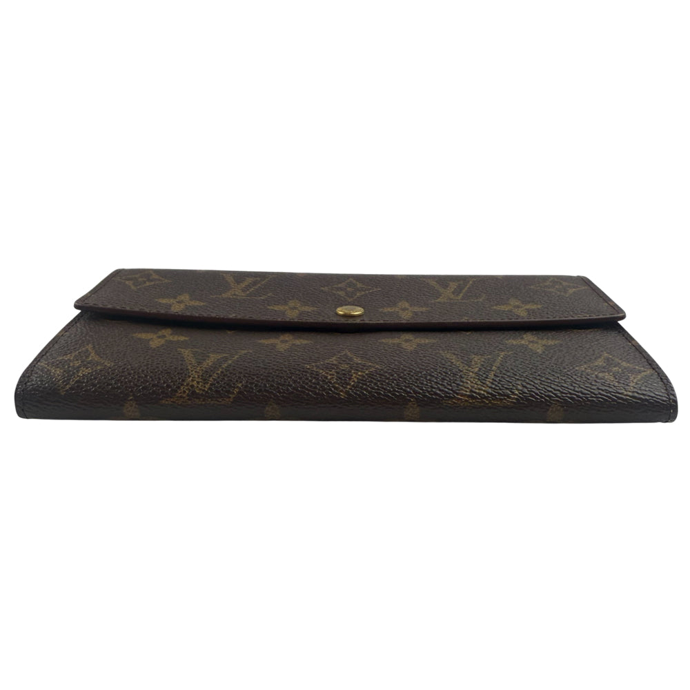 LOUIS VUITTON Sarah Monogram Long Purse Wallet LHQ1116