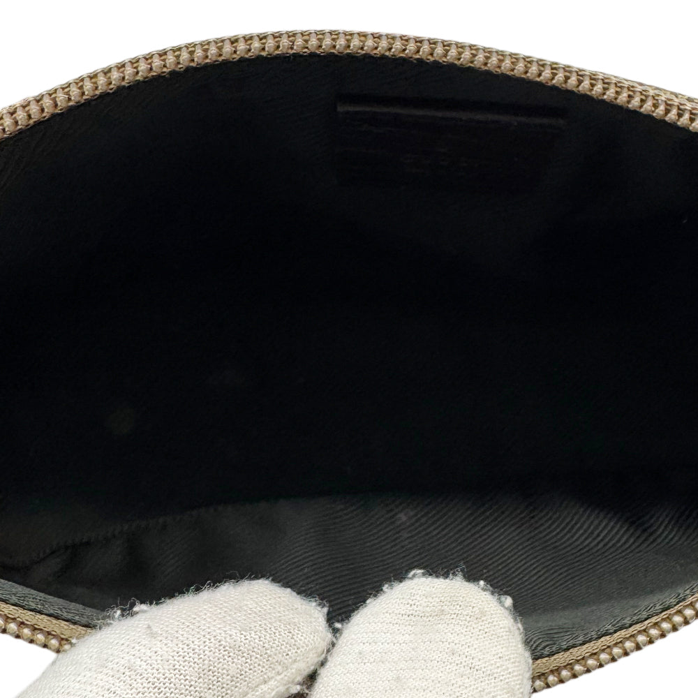 Gucci Brown Canvas Mini Shoulder Boat Bag LHQ1128