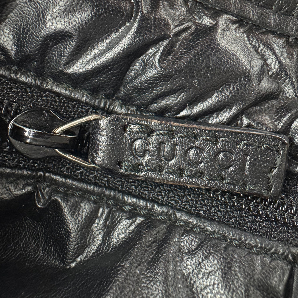 GUCCI GG Black Jackie Shoulder Bag LHQ1132