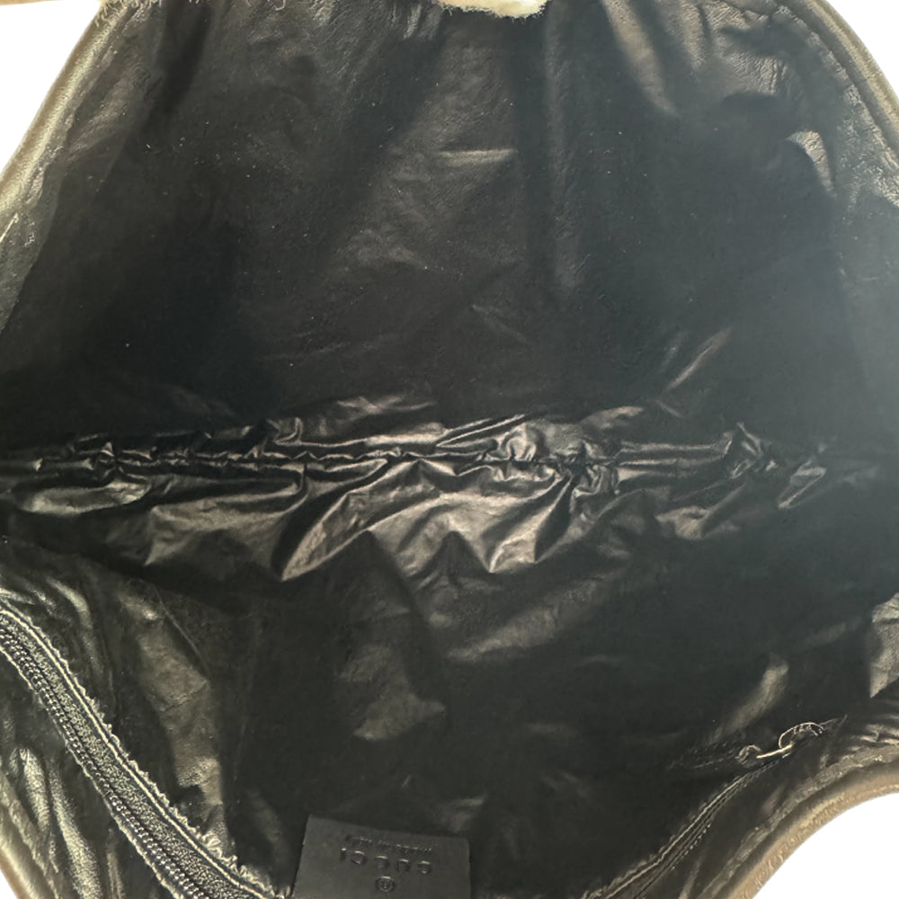 GUCCI GG Black Jackie Shoulder Bag LHQ1132
