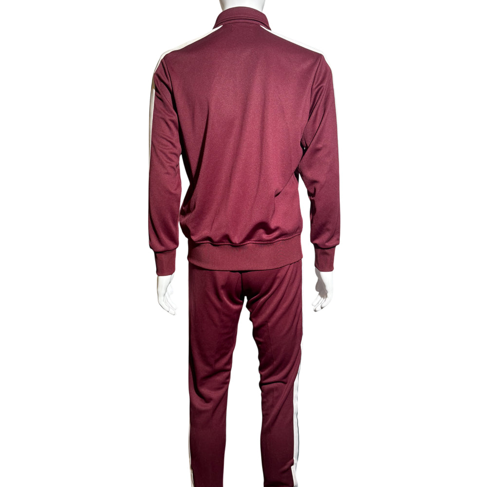 PALM ANGELS BORDEAUX CLASSIC TRACKSUIT MENS SIZE M/L LHQ1138