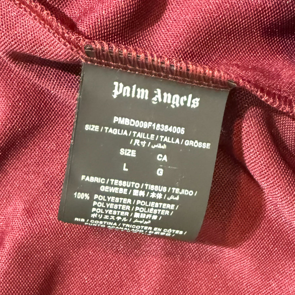 PALM ANGELS BORDEAUX CLASSIC TRACKSUIT MENS SIZE M/L LHQ1138