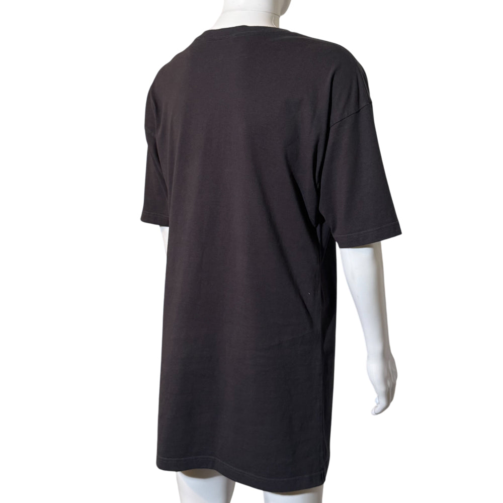 BALENCIAGA OVERSIZED GREY T SHIRT MENS SIZE M LHQ1147