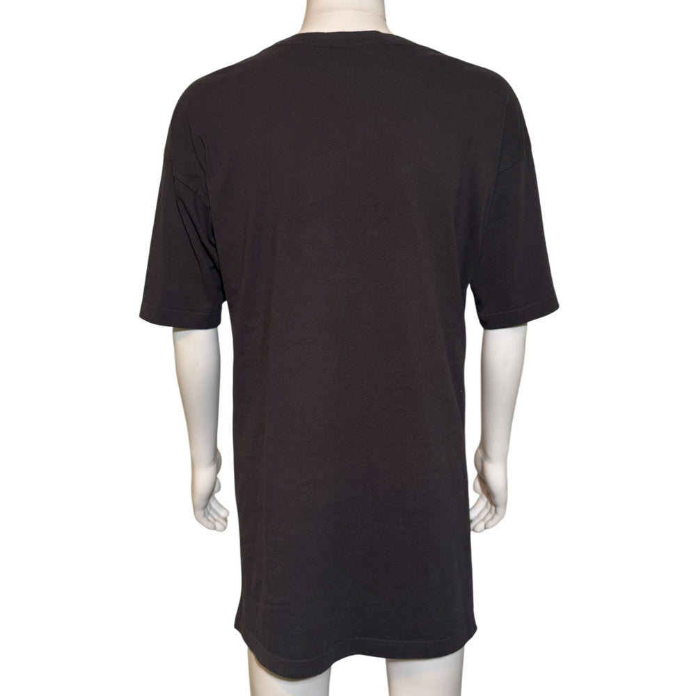 BALENCIAGA OVERSIZED GREY T SHIRT MENS SIZE M LHQ1147