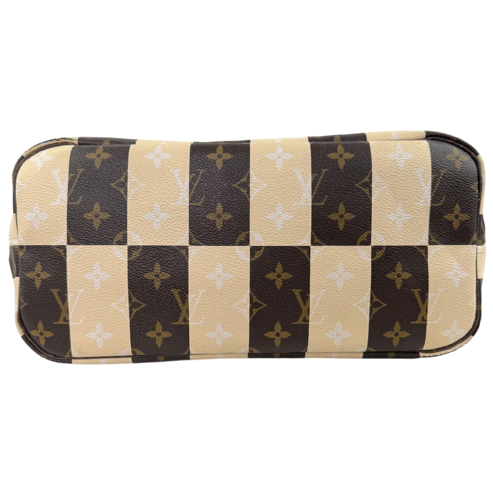 LOUIS VUITTON Neverfull MM Rayures Monogram Tote Shoulder Bag LHQ1149