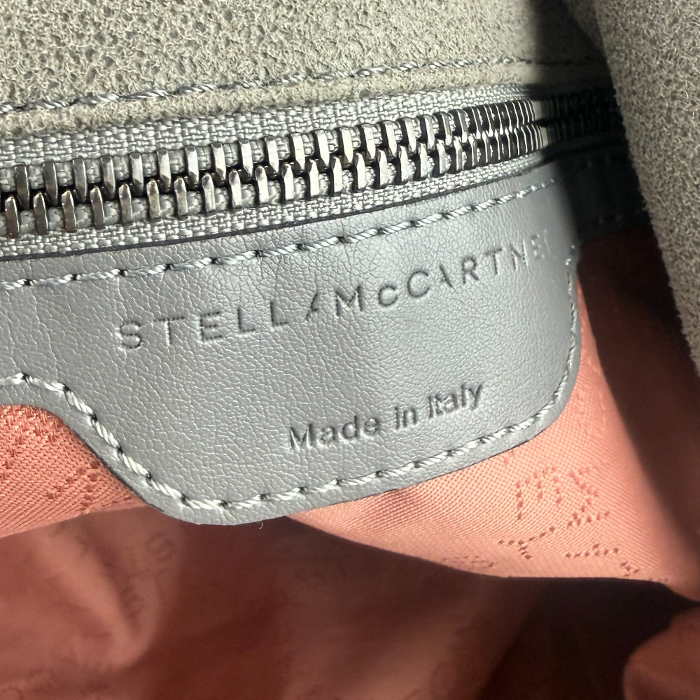 STELLA McCARTNEY Falabella Grey 2 Way Chain Shoulder Hand Bag LHQ1150