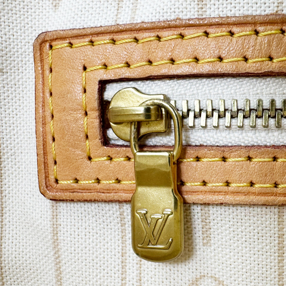 LOUIS VUITTON Neverfull MM Damier Azur Tote Bag LHQ1151