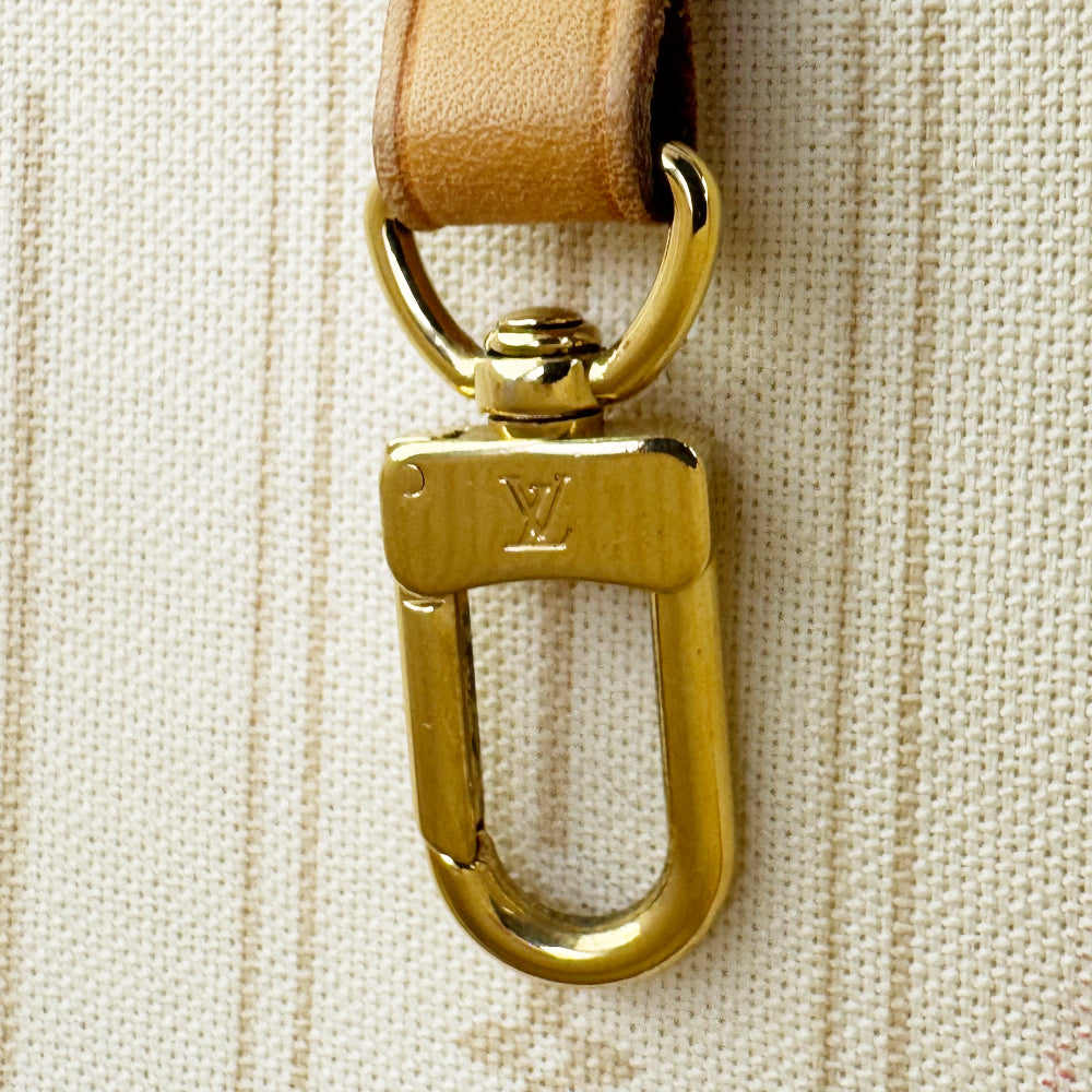 LOUIS VUITTON Neverfull MM Damier Azur Tote Bag LHQ1151