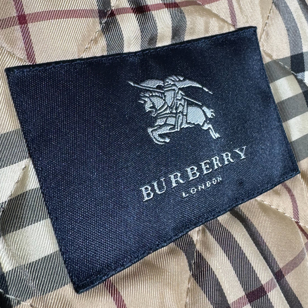 BURBERRY Beige Suede Men's Coat Size M LHQ1153