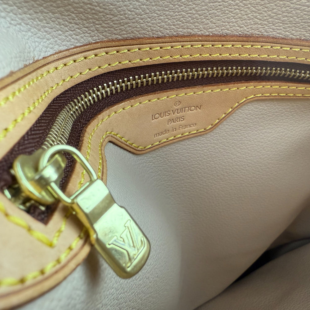 LOUIS VUITTON Brown Monogram Bucket GM Tote Shoulder Bag LHQ1157