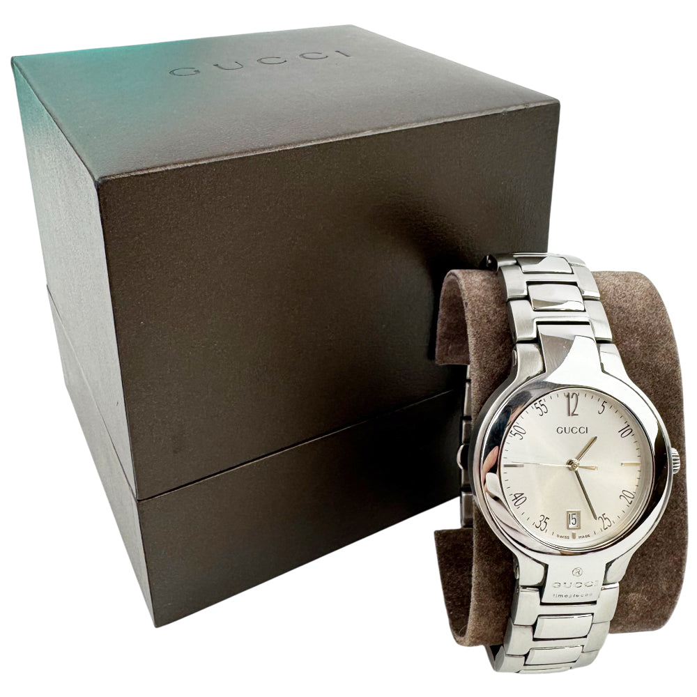 GUCCI Quartz S/Steel Unisex Watch LHQ1159
