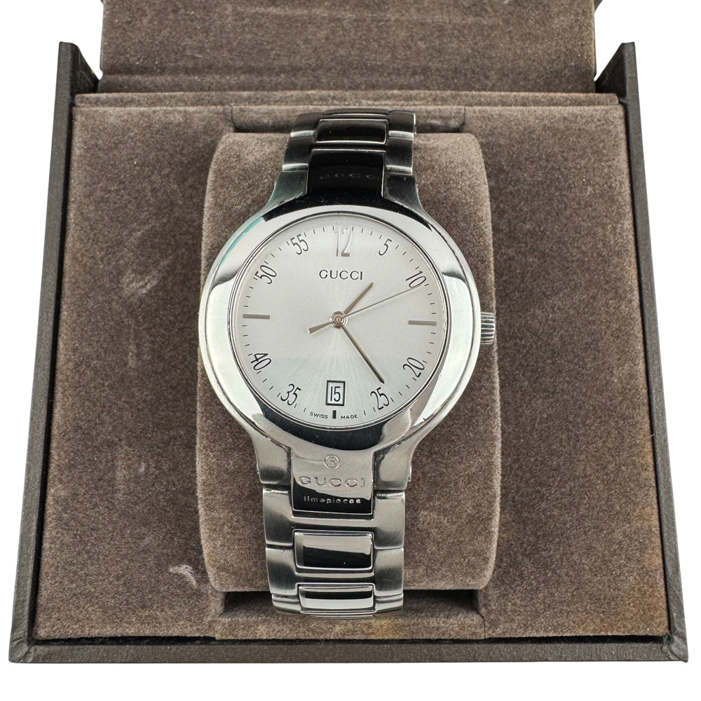 GUCCI Quartz S/Steel Unisex Watch LHQ1159