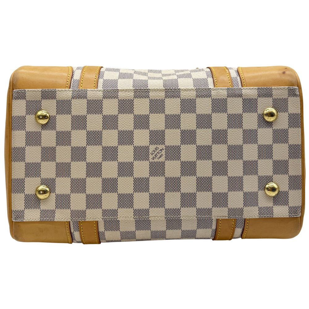 LOUIS VUITTON Berkeley Damier Azur Handbag LHQ1161