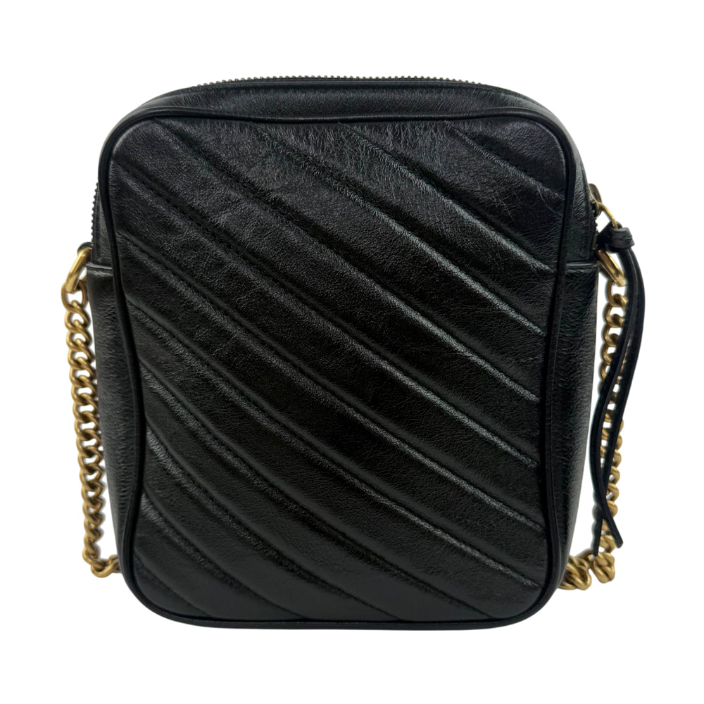 GUCCI GG Marmont Quilted Shoulder Camera Bag LHQ1181