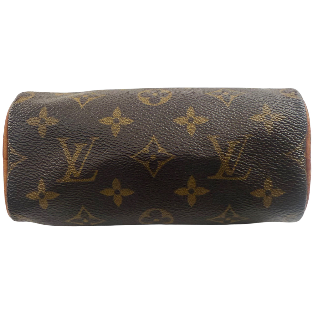 LOUIS VUITTON Mini Nano Speedy Shoulder Bag LHQ1184