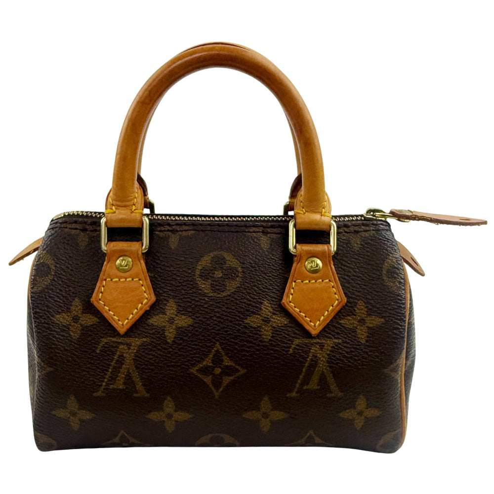 LOUIS VUITTON Mini Nano Speedy Shoulder Bag LHQ1184