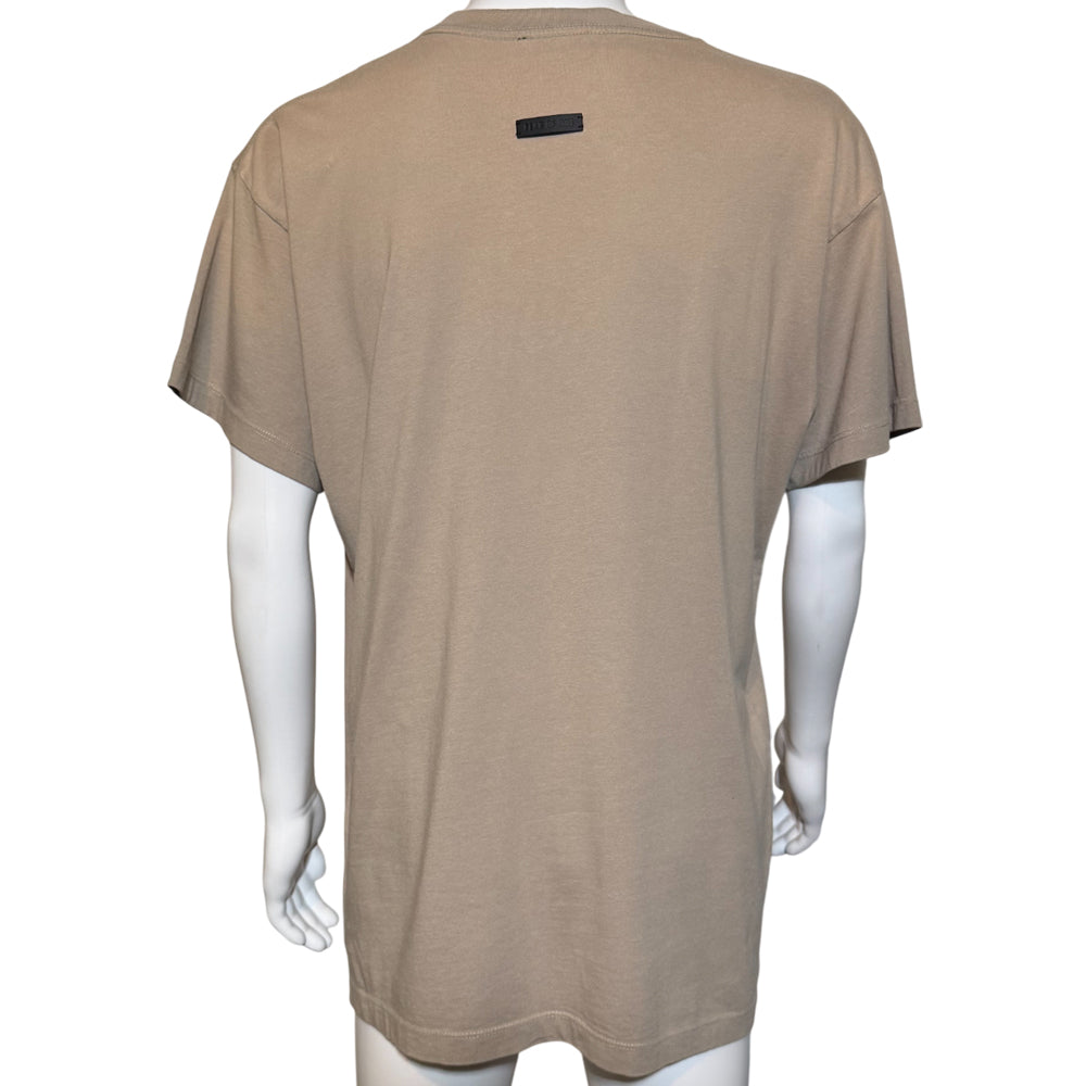FEAR OF GOD BEIGE FG T SHIRT MENS SIZE M LHQ1190