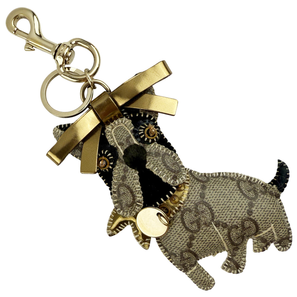 GUCCI Dog Keyring Bag Charm LHQ1194