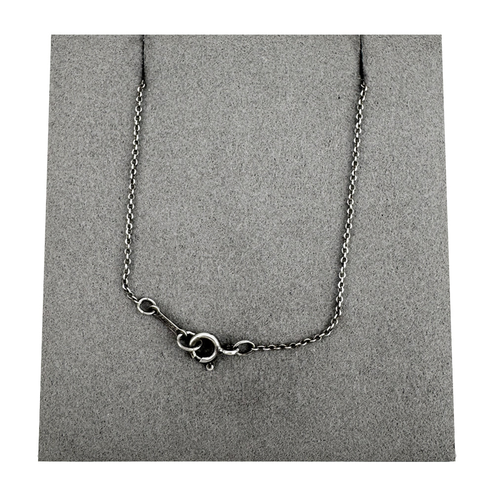 TIFFANY & CO 19mm Large Bean Silver Necklace LHQ1195