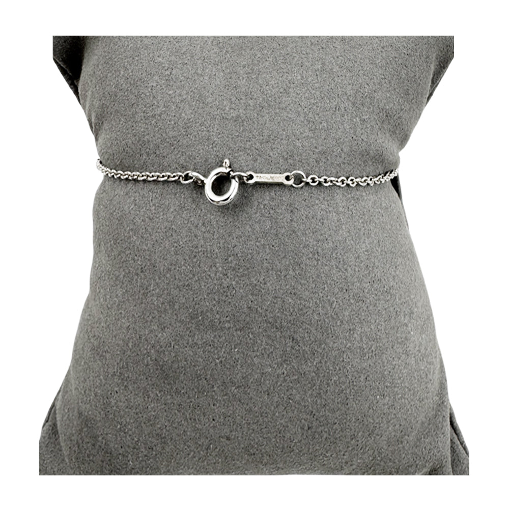 TIFFANY & CO Loving Heart Silver Bracelet LHQ1199