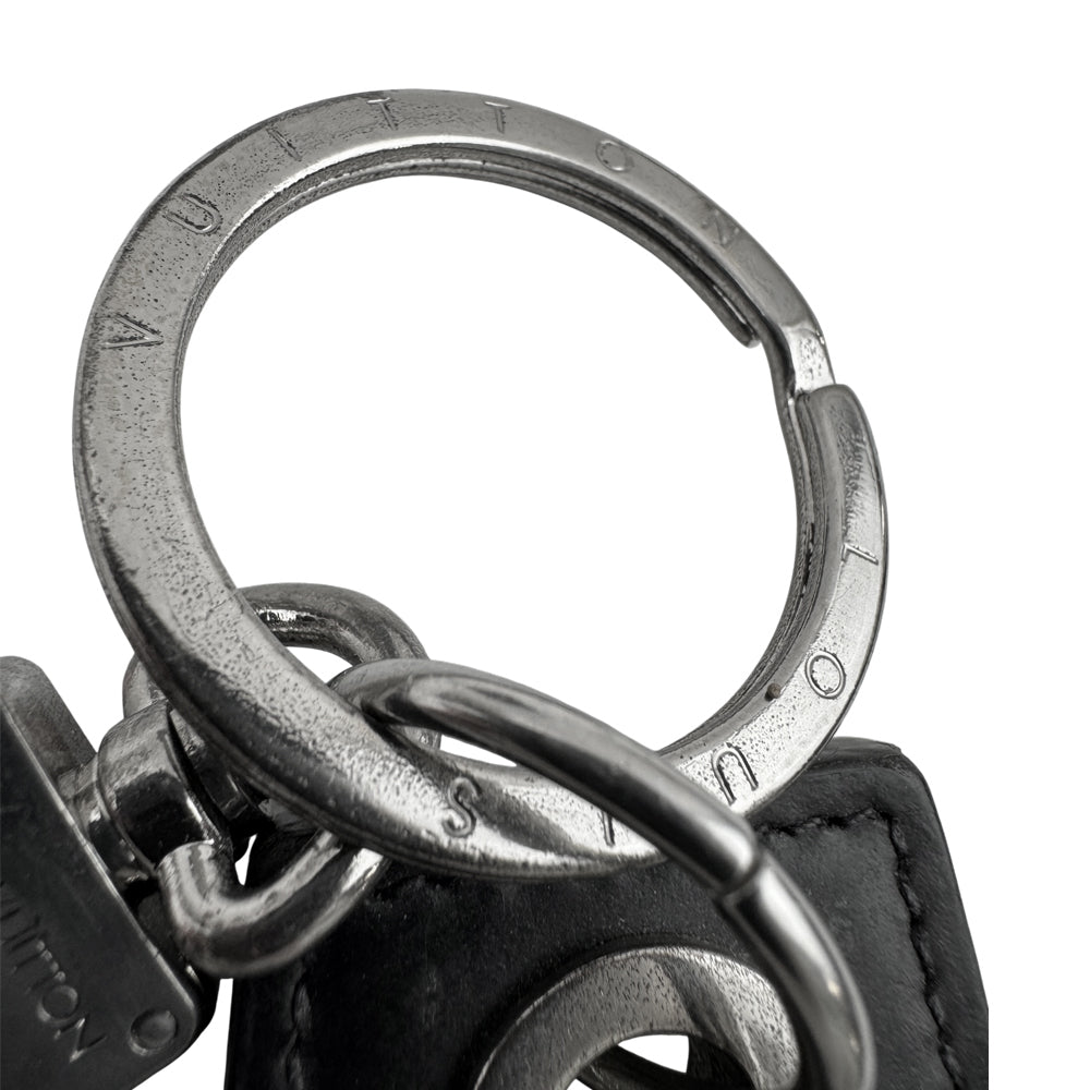 LOUIS VUITTON Eclipse Monogram Keyring Bagcharm LHQ1212