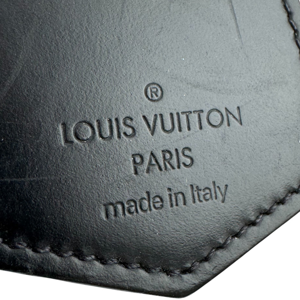 LOUIS VUITTON Eclipse Monogram Keyring Bagcharm LHQ1212