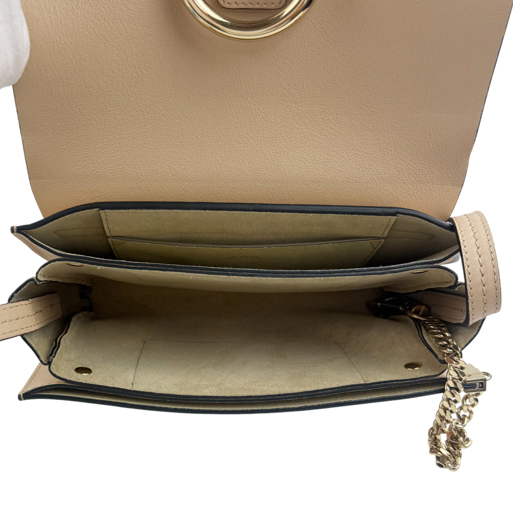 CHLOE Mini Faye Leather & Suede Shoulder Bag LHQ1222