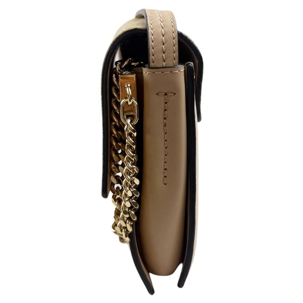 CHLOE Mini Faye Leather & Suede Shoulder Bag LHQ1222