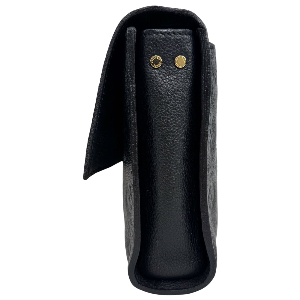 LOUIS VUITTON Black Empreinte Leather Fascinant Clutch Bag LHQ1227