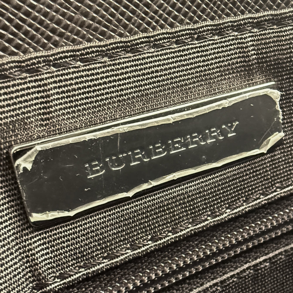 BURBERRY Nova Check Tote Shoulder Bag LHQ1241