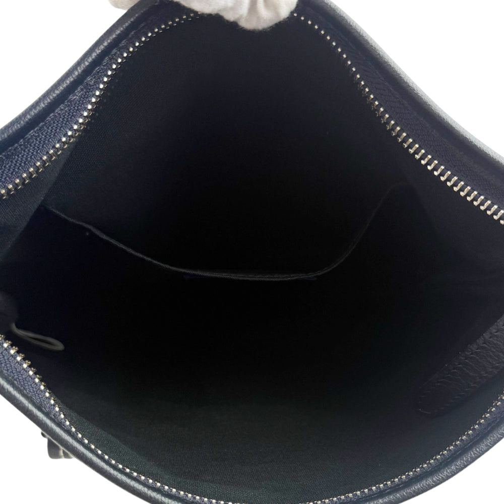 BURBERRY Blue Label Navy Check Shoulder Bag LHQ1242