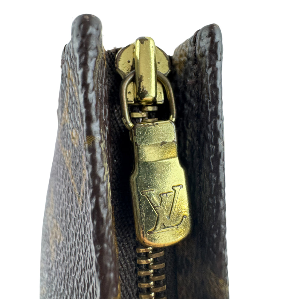 LOUIS VUITTON Monogram Pochette Small Toiletry Pouch LHQ1253