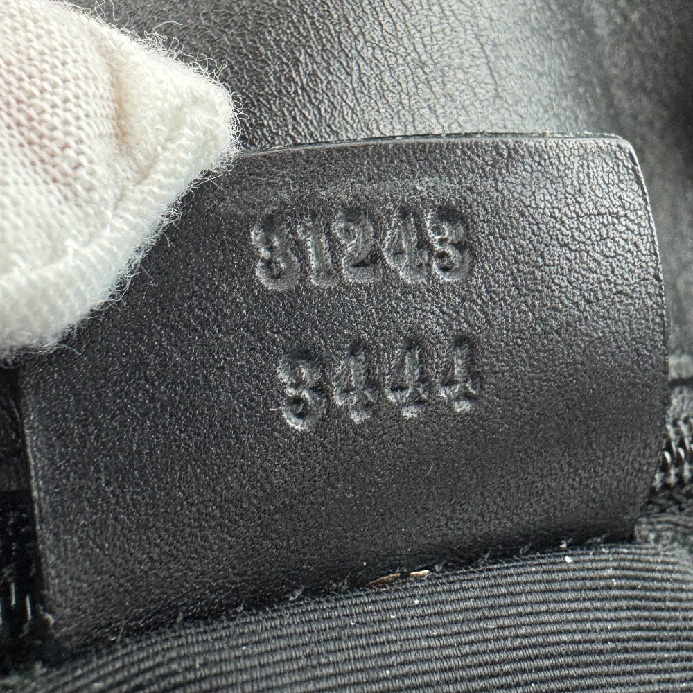 GUCCI GG Grey Canvas Tote Shoulder Bag LHQ1256