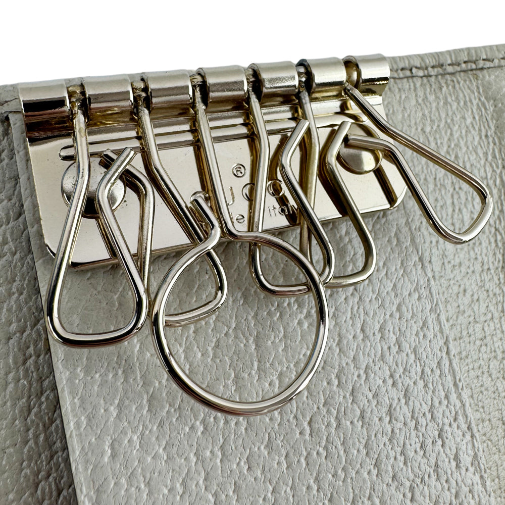 GUCCI GG Brown Canvas 6 Point Key Holder LHQ1258