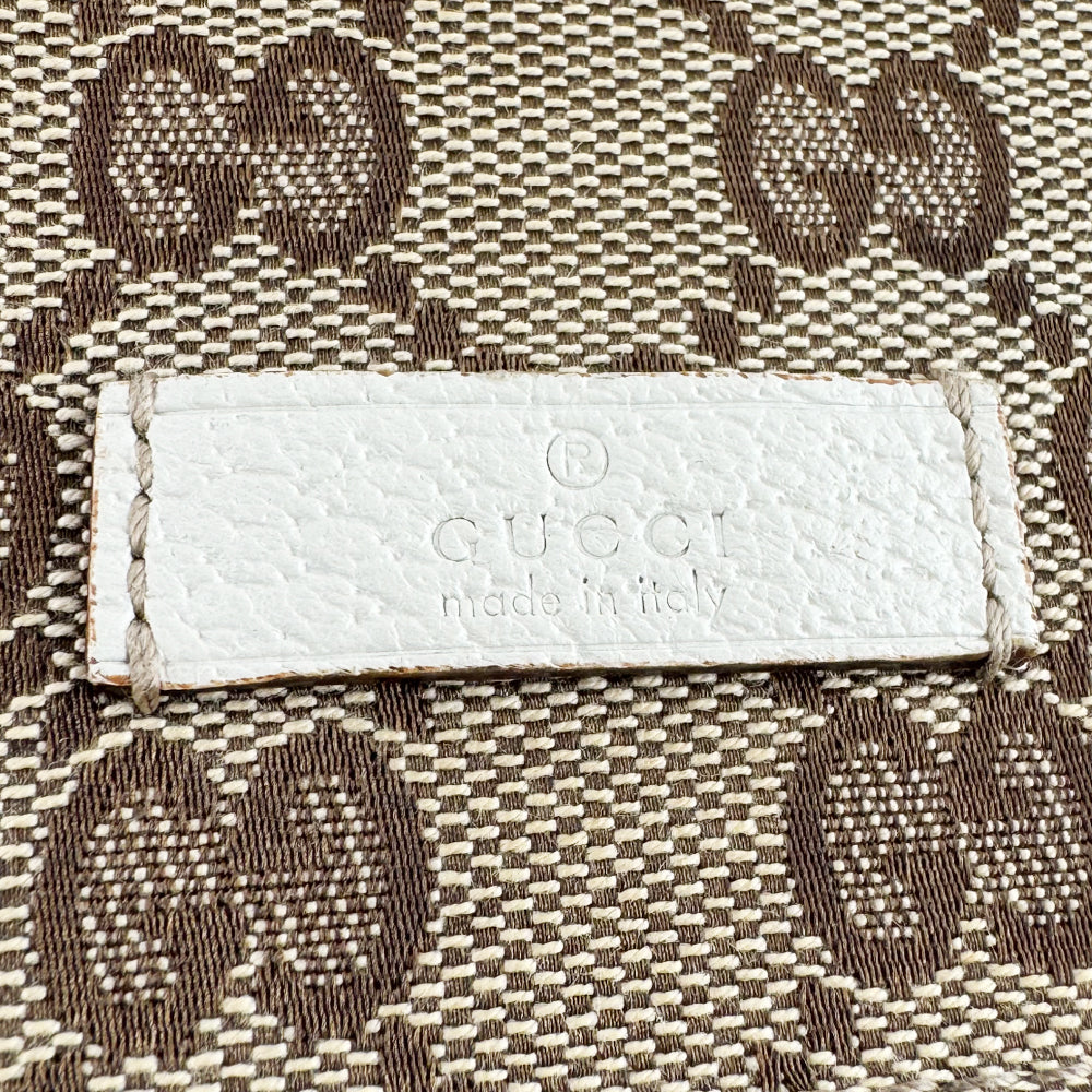 GUCCI GG Brown Canvas Crossbody Shoulder Bag LHQ1260