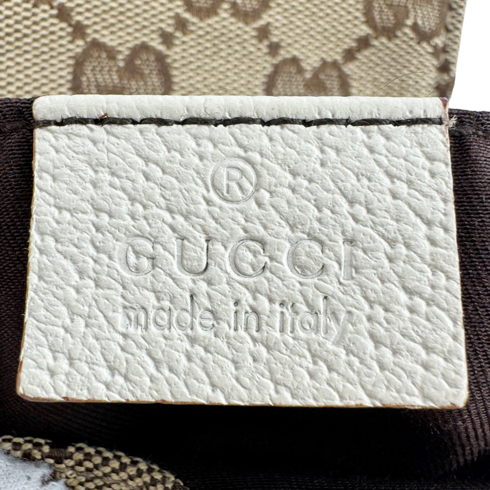 GUCCI GG Brown Canvas Crossbody Shoulder Bag LHQ1260