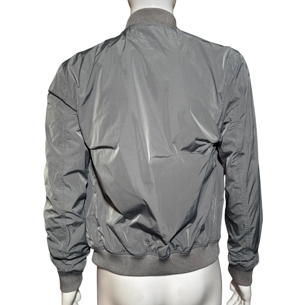 DSQUARED2 Grey Bomber Jacket Size 50 (M/L) LHQ1261