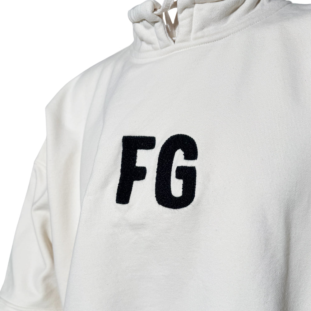 FEAR OF GOD FG 6th Collection Mock Neck Cream Pullover Jumper Size L LHQ1264