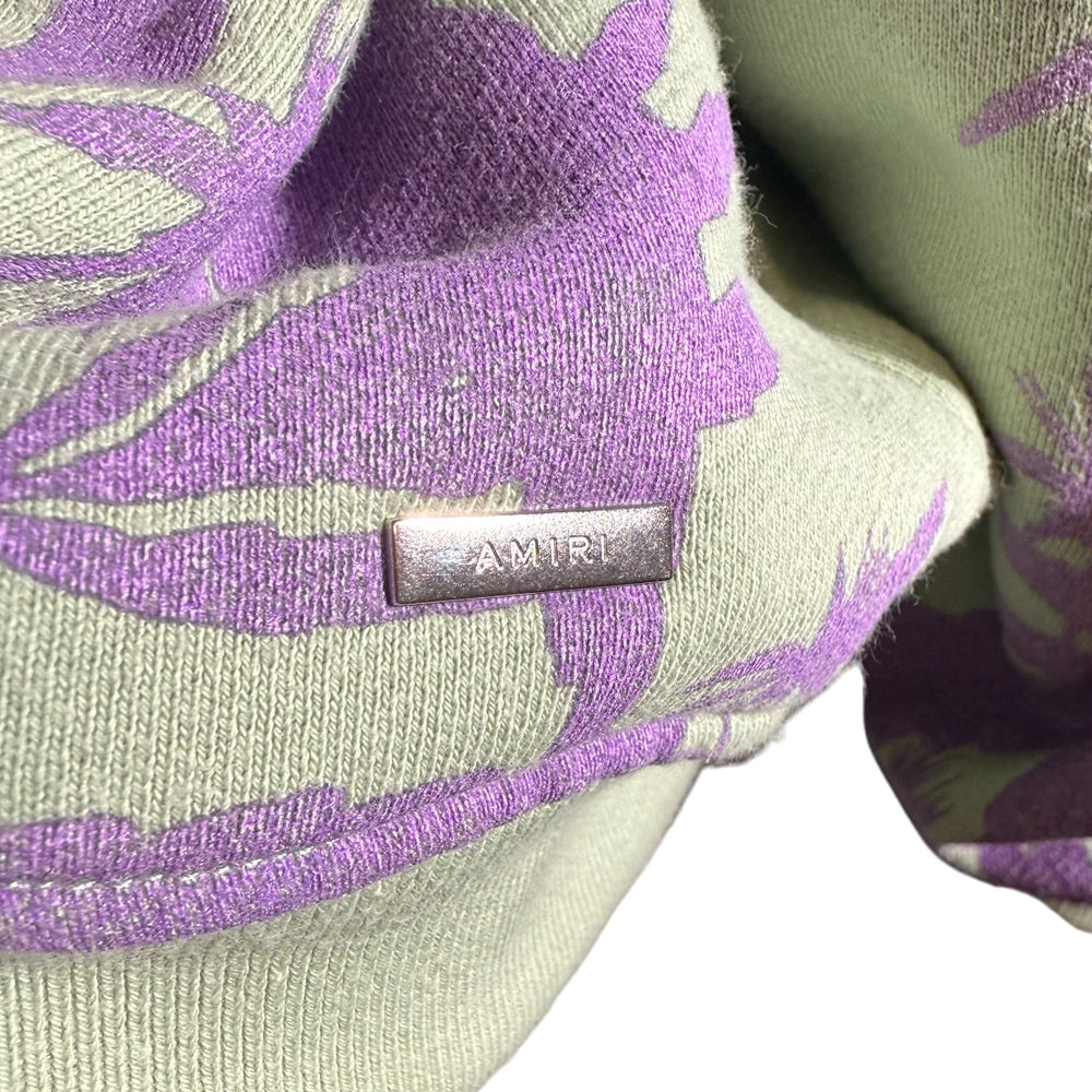 AMIRI Eternal Happiness Oversized Green Hoodie Size S LHQ1273