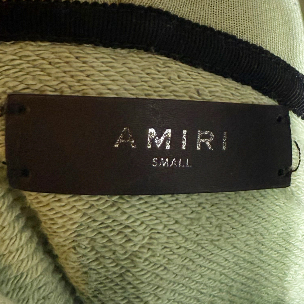 AMIRI Eternal Happiness Oversized Green Hoodie Size S LHQ1273