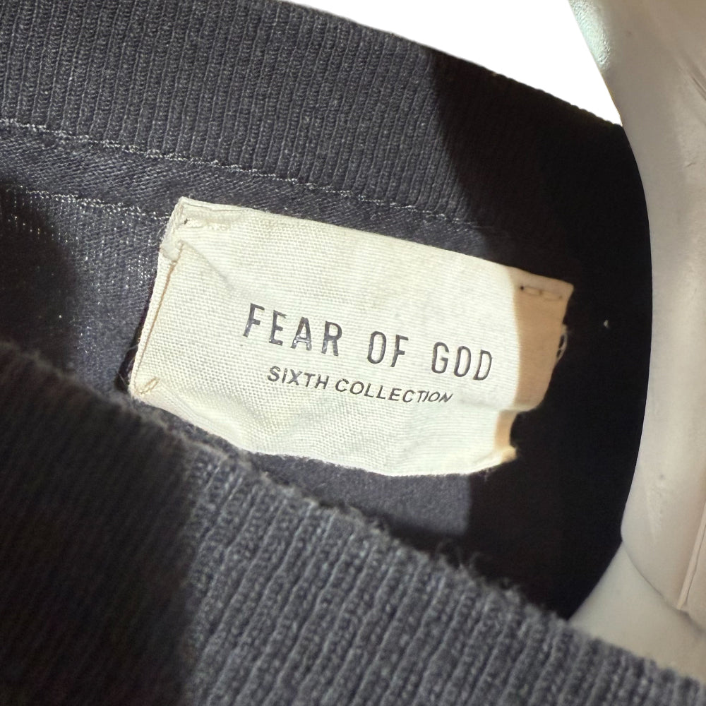 FEAR OF GOD Black T-Shirt Size S LHQ1274