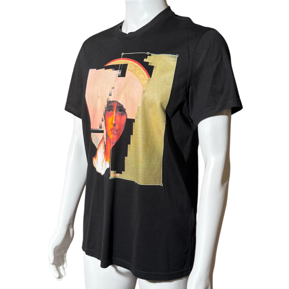 GIVENCHY Black Madonna T-Shirt Size M LHQ1285