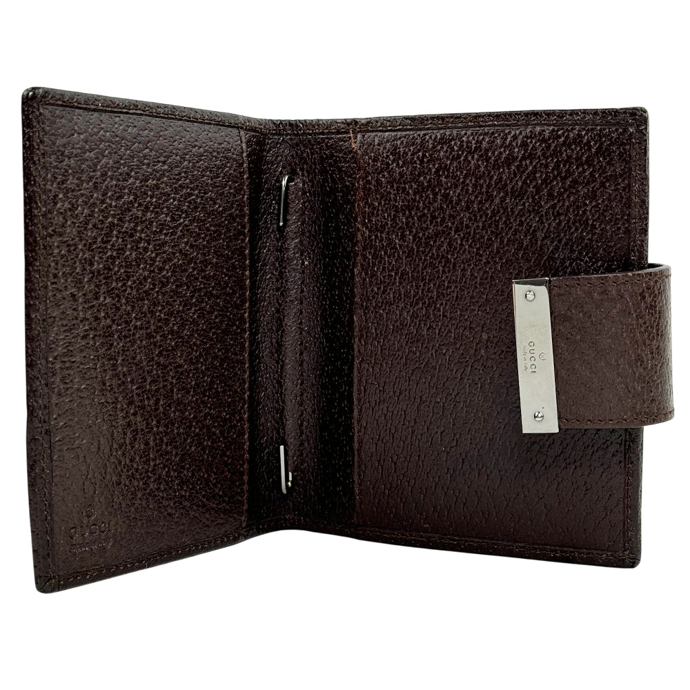 GUCCI Brown ID Holder Wallet LHQ1288