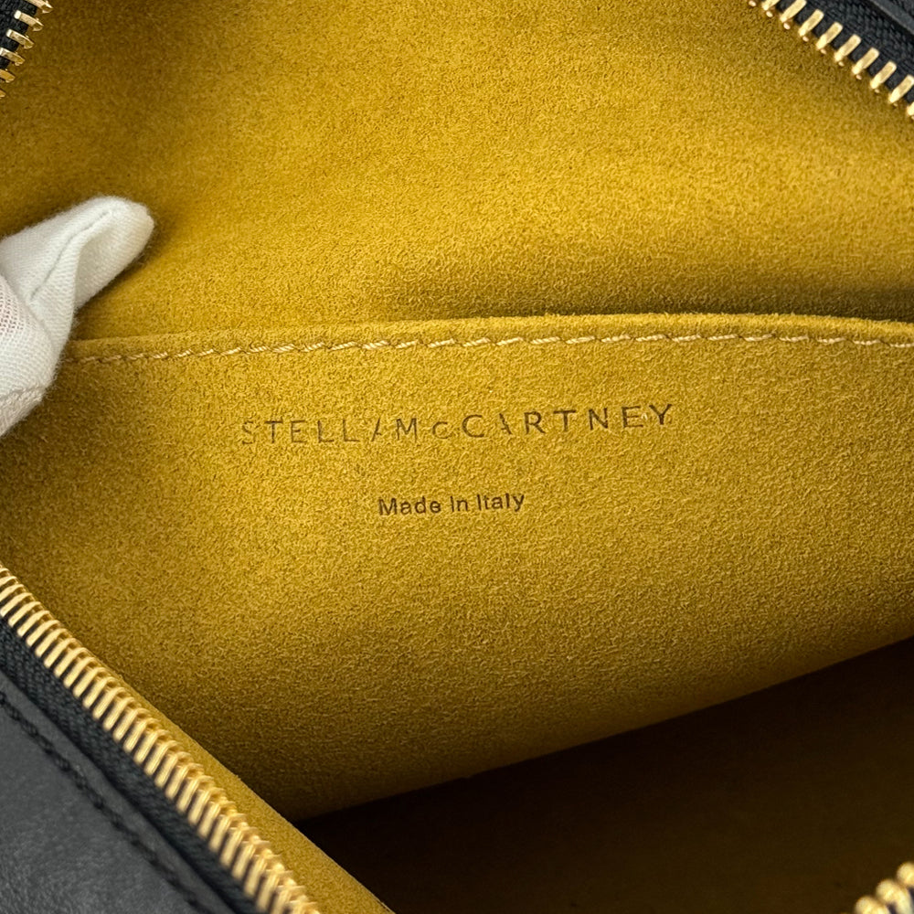 STELLA McCARTNEY Black Leather Shoulder Bag LHQ1290