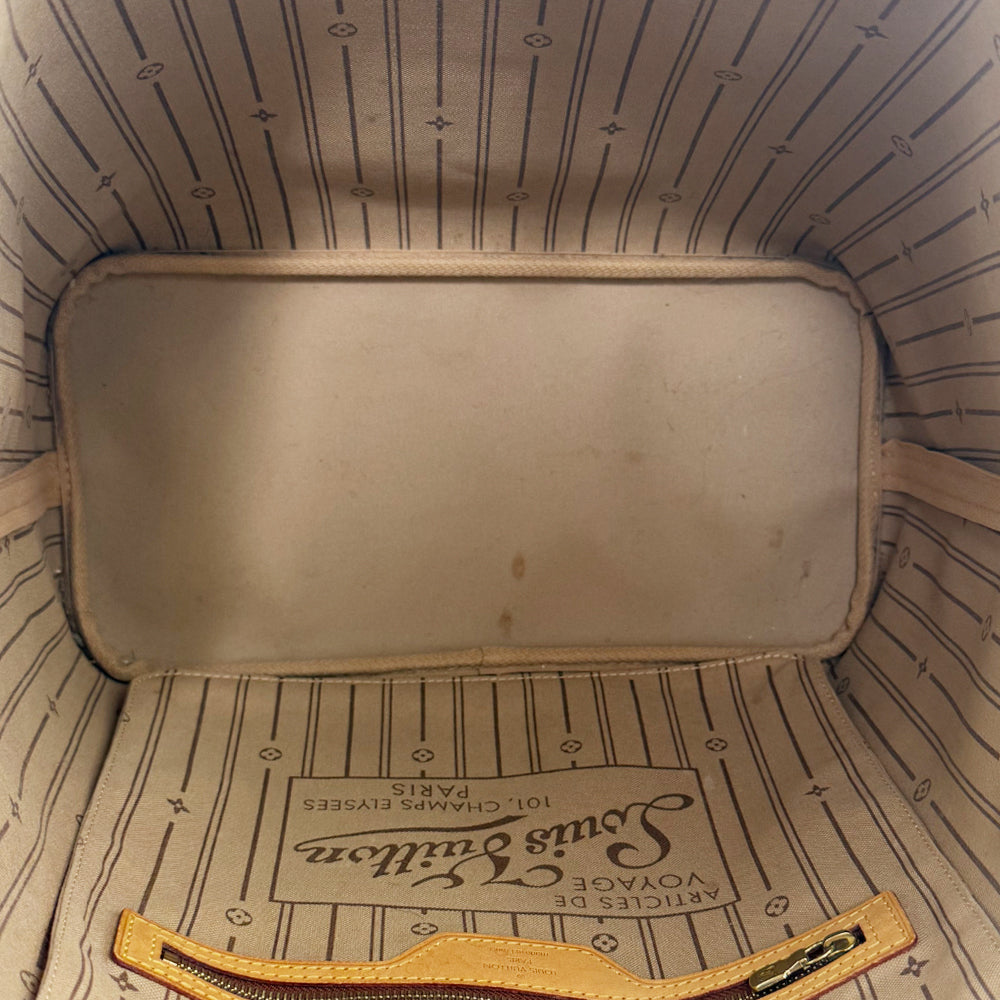 LOUIS VUITTON Neverfull MM Monogram Tote Shoulder Bag LHQ1298