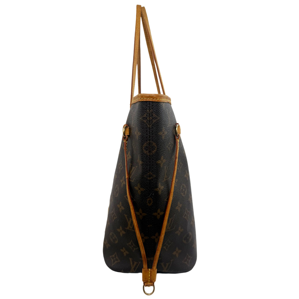 LOUIS VUITTON Neverfull MM Monogram Tote Shoulder Bag LHQ1298